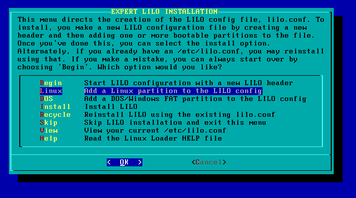 Add a Linux Boot Option Add a Linux Boot Option
