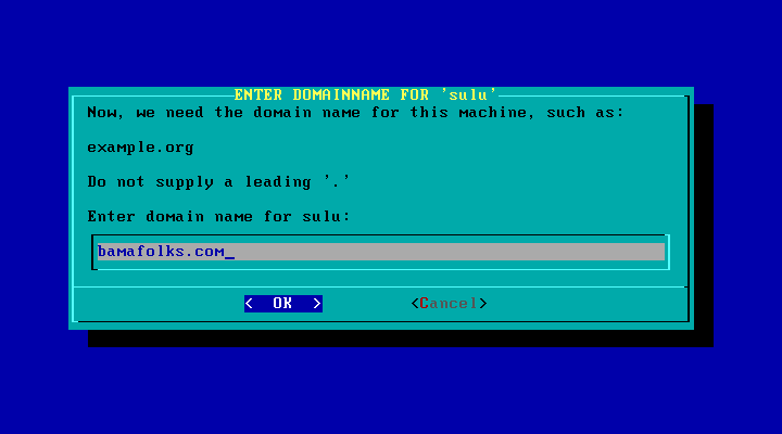 Computer's Domain Name