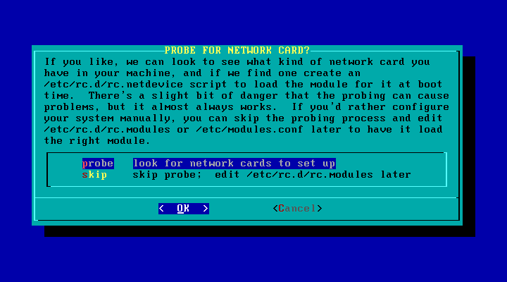 Network Card Probe?