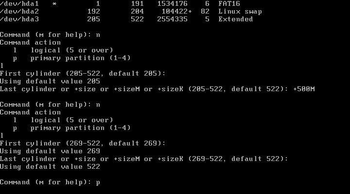 Creating The Logical Drives