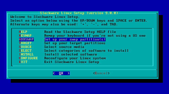 The Setup Menu